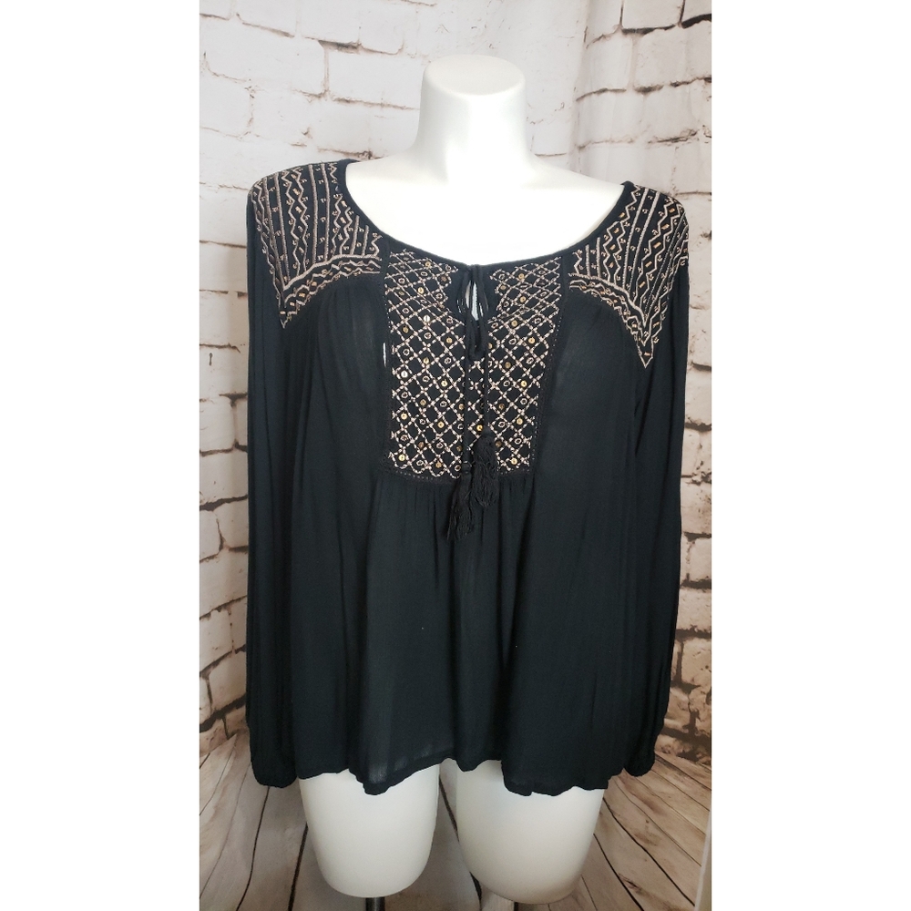 Kommotion Boho Style Top sz 2x